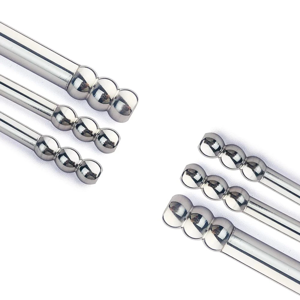 Metal Stainless Steel Multi - Size Urethral Rod Penis Long Horse Eye Dilator Catheter Sound Urethral Toys