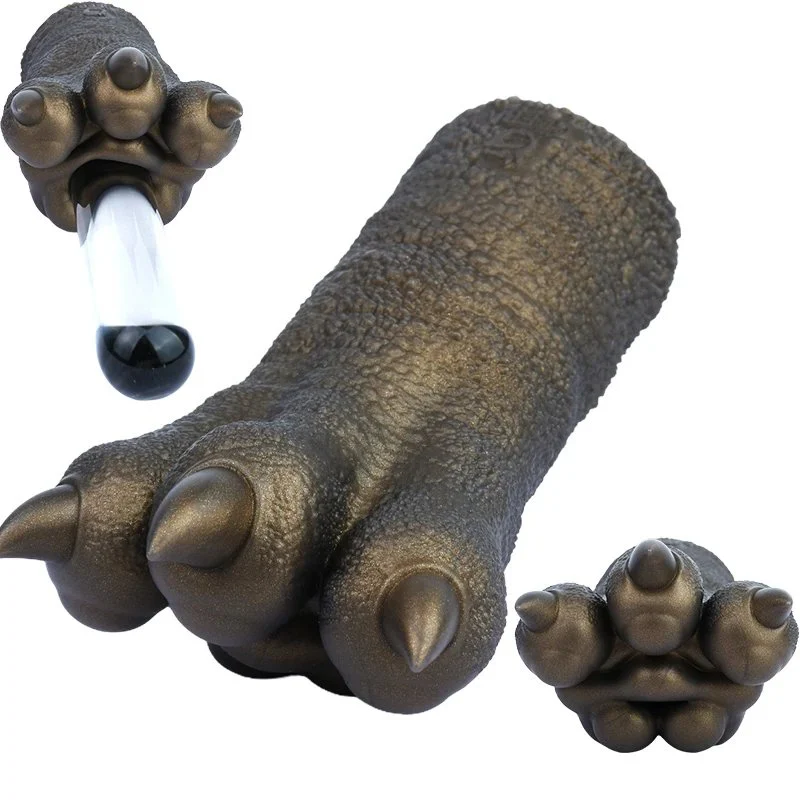 Animal Dog Claw Onahole for Men Silicone Male Masturbator Single Channel Stroker Pocket Pussy Realistic Vagina Sex Toy