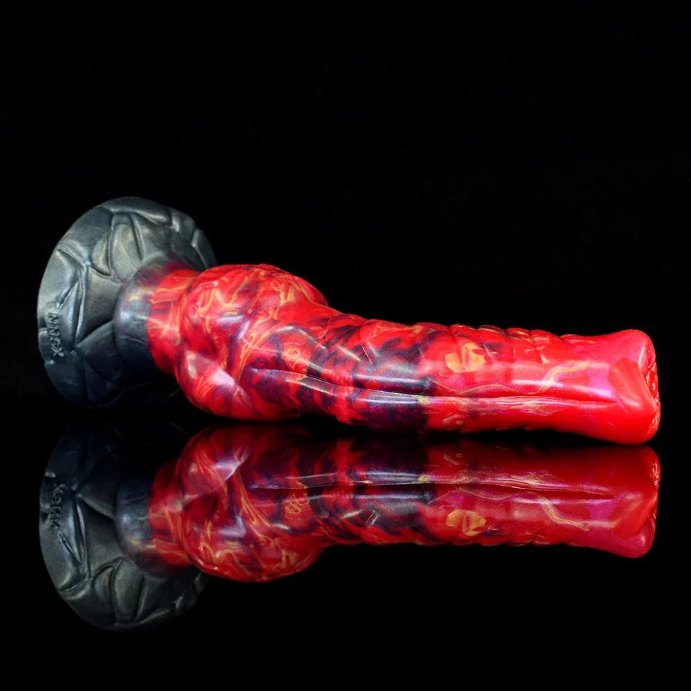 Fire Dragon Monster Dildos Huge Realistic Silicone Sex Toy for Lesbian Woman