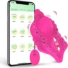 Invisible Quiet Women's Panty Vibrator APP Control Wearable Clitoral Massage Sex Stimulator with Sucking Feature