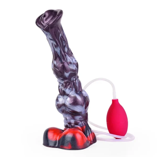 Fantasy Ejaculation Dildo knotted dragon dildo With suction cup Sucker Curved Squirting Penis plug adult sex toys men women