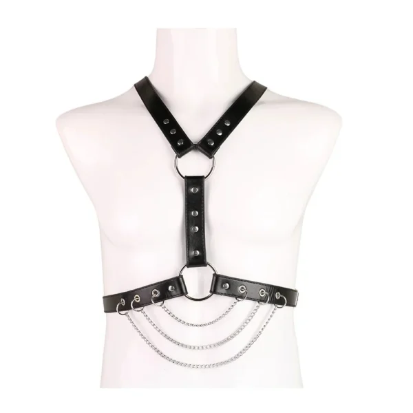 New Adjustable Sexy Chest Underwear Metal Corset for Both Men and Women, Comfortable and Unique Experience Sex Toys