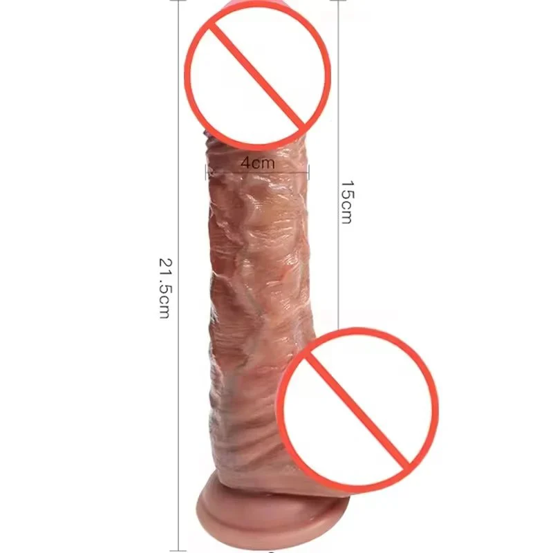 Liquid Silicone Wireless Remote Control Telescopic Female Masturbation Device Dildo Vibrator for Woman