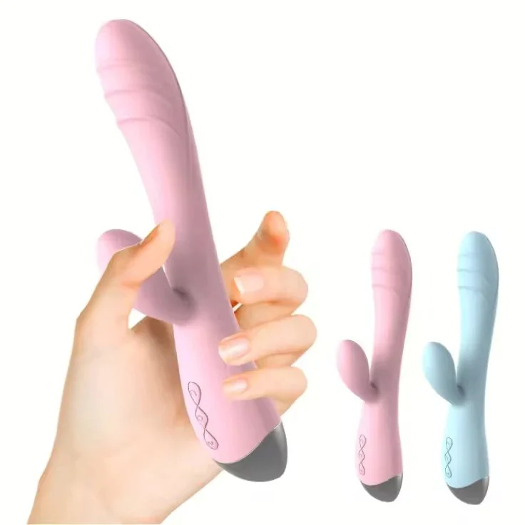 Silicone ABS Rabbit Vibrator with Massage Function for Women Sex Toys