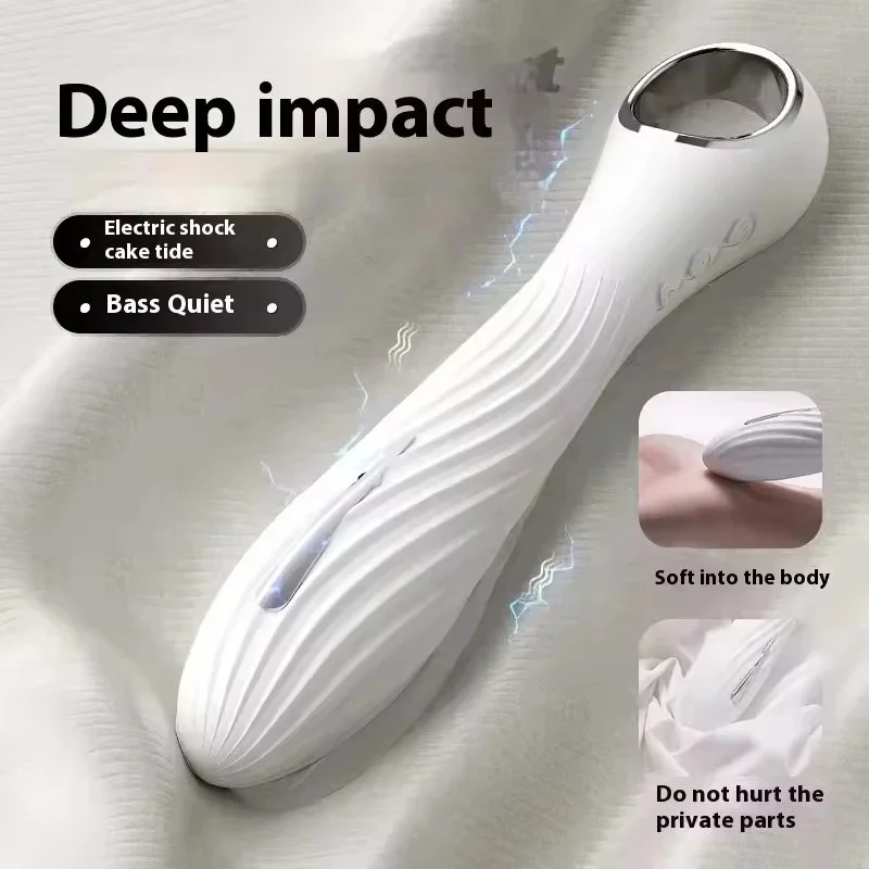 Electric Sex Toys for Female Masturbation Strong Shock Pulse Dildo Vibrator USB Power Supply G-Spot Wand