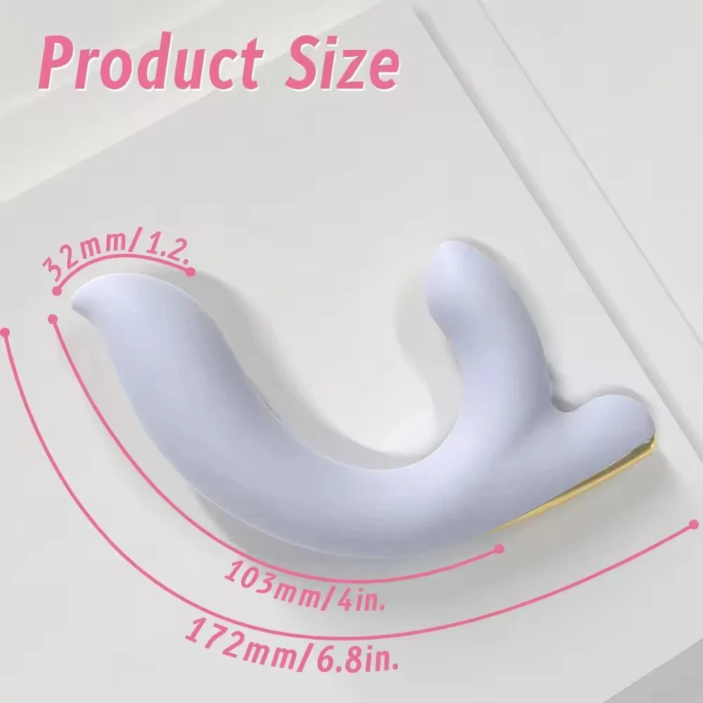 Personal Silicone Handheld Dual End Massager Vibradores Para Mujer Wand Massage Vibrator