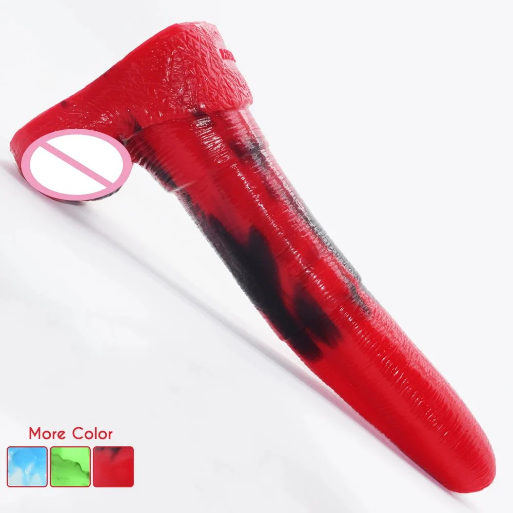 Fantasy Huge Straight Sex Toy Artificial Silicone Elephant Dildo Flexible Soft Anal Toys Butt Plug for Man Lifelike