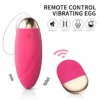 USB Rechargeable 10 Frequency Vibrating Clitoris Egg Sex Toys for Clitoris Stimulation with Licking Tongue Vibrator