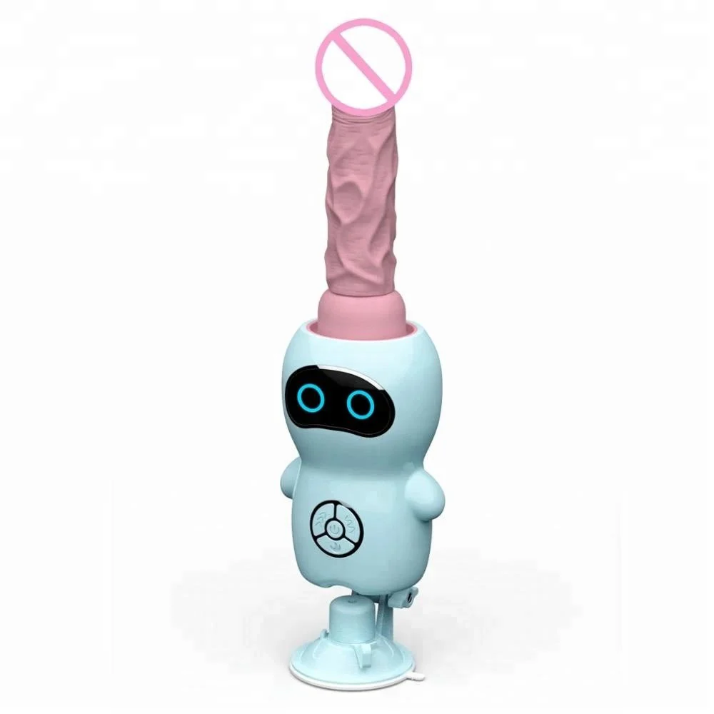 Remote Control Cartoon Female Intelligent Heating Sex Massager Vibrating Dildo Machine