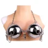 Nipple Clamp Diamond Shield Alligator Clamp Fetish Metal Stainless Steel Nipple Clip Bondage Game Sex Toys