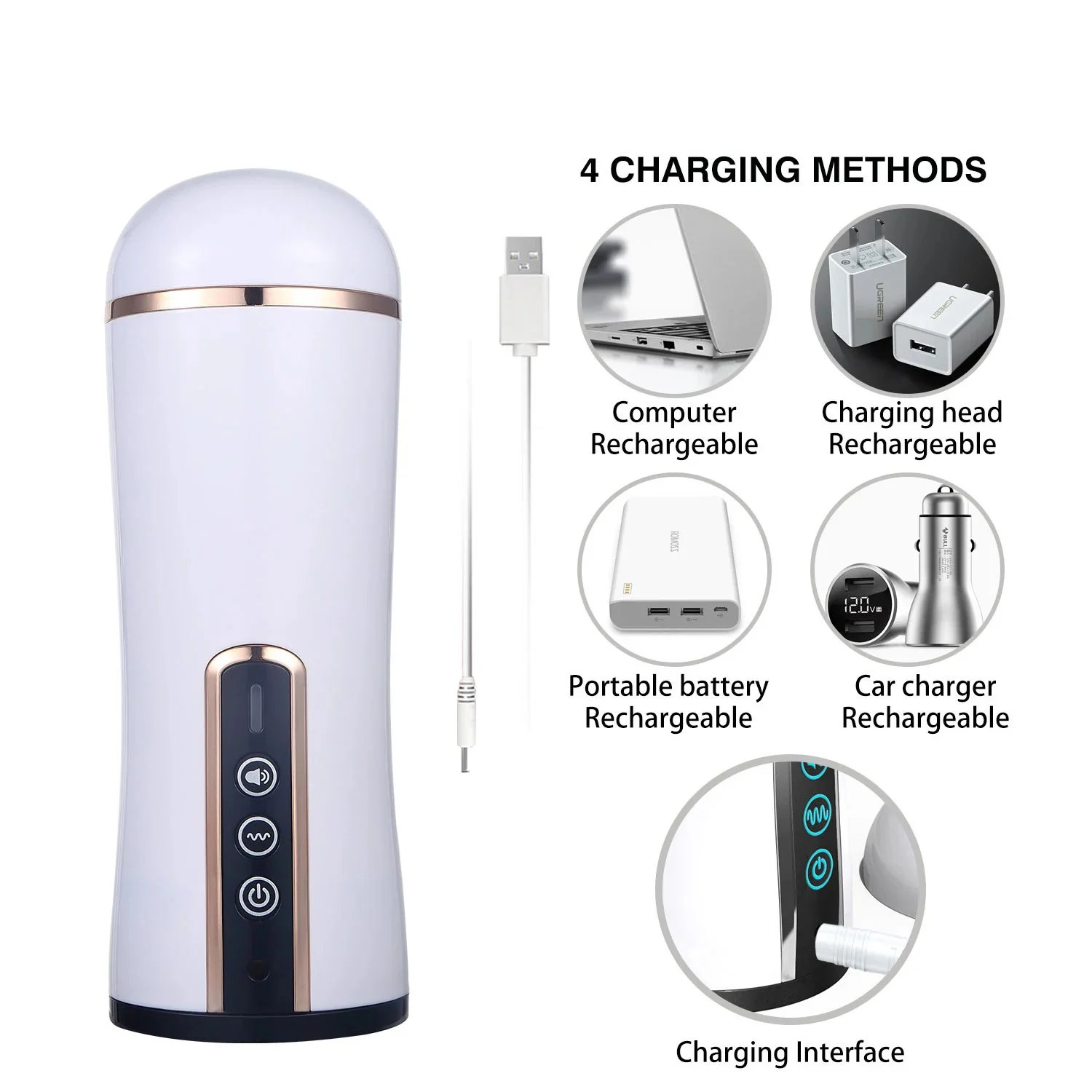 Automatic 10 Vibration and Voice Male Masturbator Adult Sex Toys for Men Rechargeable Vagina Real Pussy Erotic Artificial Vagina