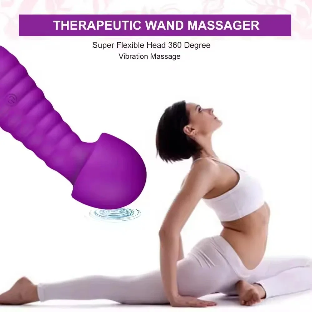 Rechargeable 12 Mode Powerful Comfort Vibrator Personal Body Massager for Women and Men