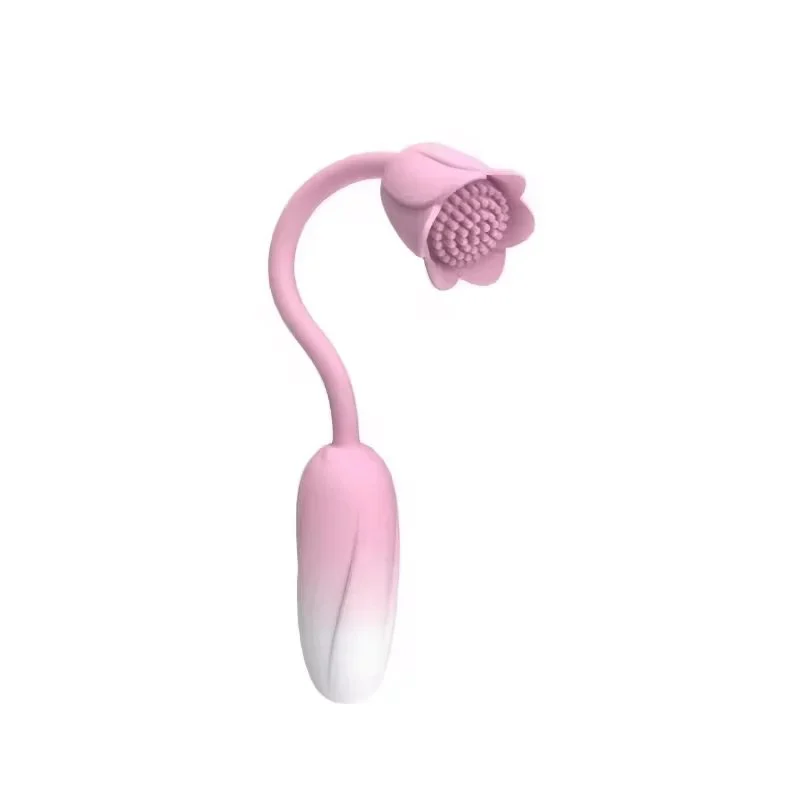 Portable Remote App Controlled Egg-Shaking Climax Stimulation 9-frequency Dual-head Vibration Rose Love Egg