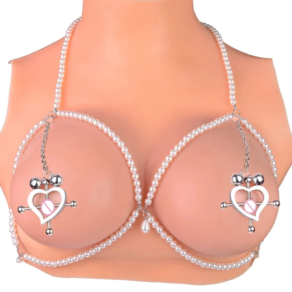 Nipple Clamp Metal Sex Toy Slave Adult Flirting Toys Training Stuff Bondage for Female Male Breast Clamp