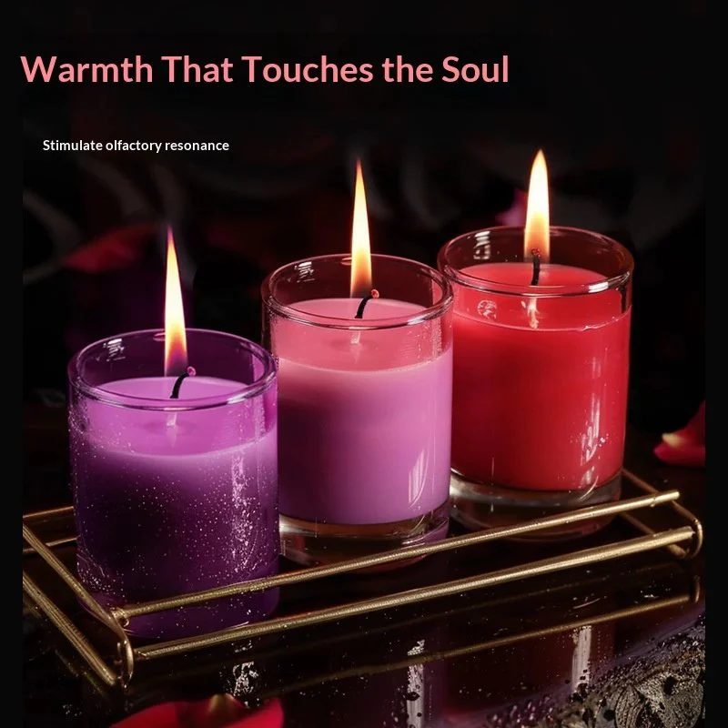 Low temperature candle couple sex toy training drip wax sm low temperature candle fun