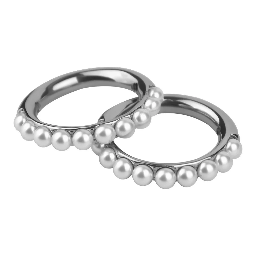 Non-Piercing Metal Simulator Nipple Clamps for Couple Non-Piercing Nipplerings Clip on Nipple Rings Decorative Clip