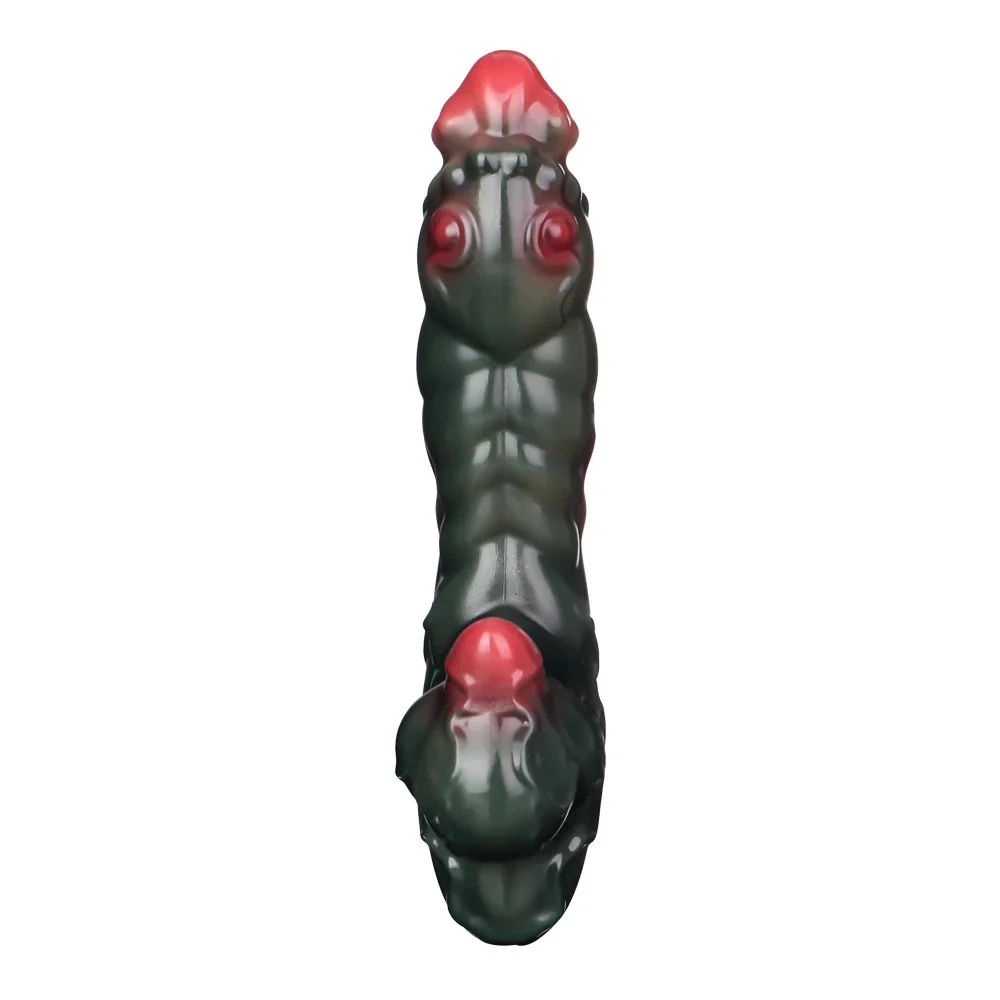 Biochemical Mutation Penis Fury Soft Silicone Vibrator Female Masturbation Vaginal Massage Vibrator Adult Toys