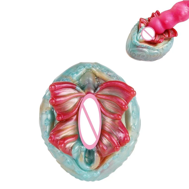 Butterfly Monster Masturbator with Single Channel Creature Style Crown Trainer Male Masturbator for Men Sex Toy