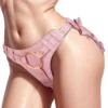 Female Strapless Panties Underwear Brief Adjustable Waist and Thigh Belt Strap on Dildo Harness for Lesbian Gay Beginners Play