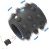 USB 10 Modes Delay Ejaculation Silicone Penis Ring Male Glans Masturbation Vibrating Cock Ring Sleeve