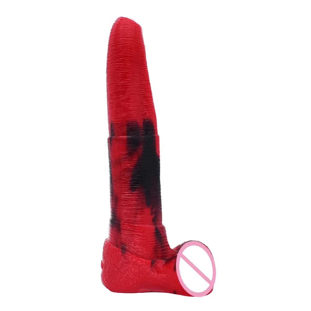 Fantasy Huge Straight Sex Toy Artificial Silicone Elephant Dildo Flexible Soft Anal Toys Butt Plug for Man Lifelike