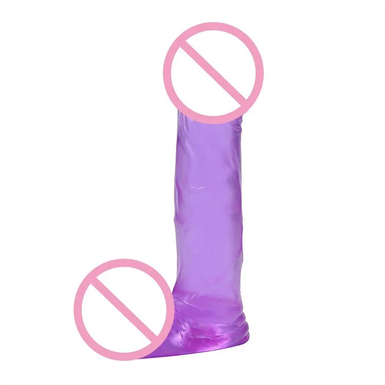 Mini Steel Dildo Realistic Suction Cup Multi Color Crystal Penis Female Adult Toy Intimate Product