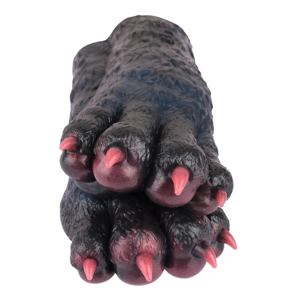 Cool Wolf Paw Style Male Masturbator Realistic Silicone Inner Cup with Single Tunnel for Solo Use