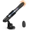 Rechargeable Electric Remote Control Automatic Masturbator Sex Toy Thrusting Telescopic Dildo Gun Machine