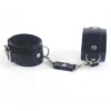 Men and Women's Leather Handcuffs and Ankle Cuffs Bondage Restraint Sex Toys