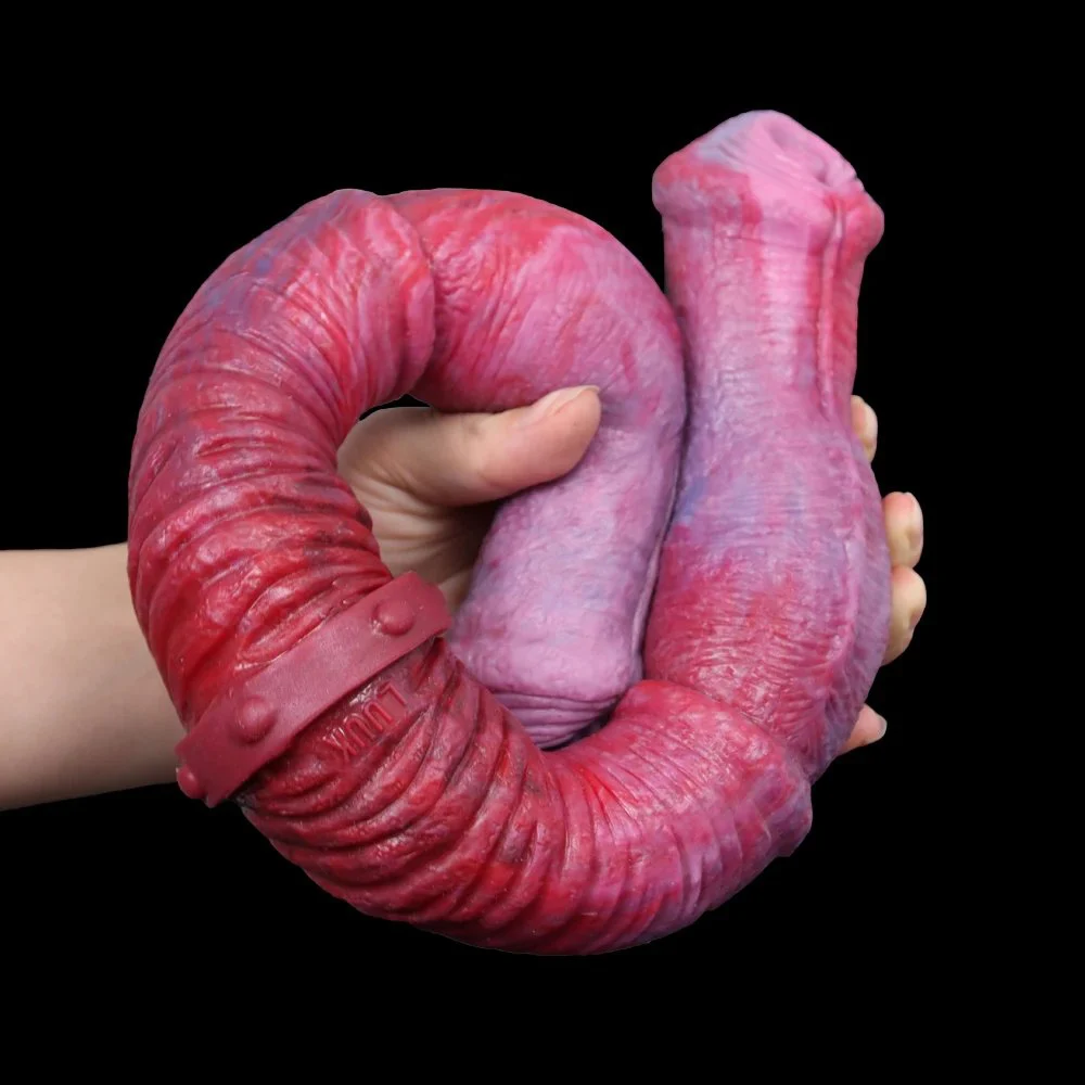 Color Lesbian Super Long Dildo Double Head Rubber Rod Huge Cock Penis for Women Sex Shop Adults