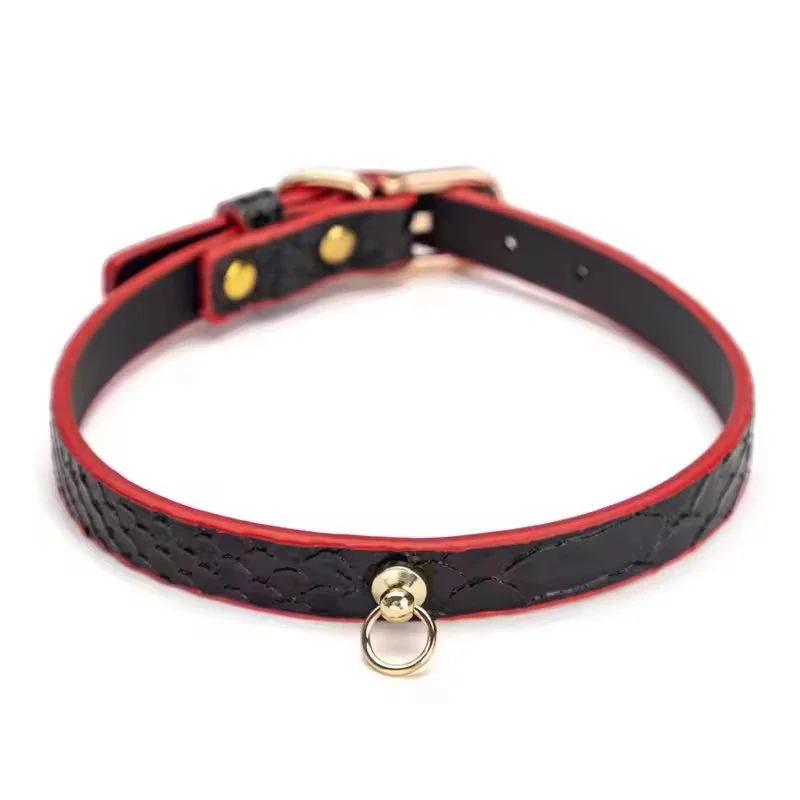 Sex Toys Props Crocodile Pattern 7-Piece Set Handcuffs Shackles Ball Whip Chain Collar Toolbox Packaging Adult Fun Toys