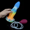 Dildo Vibrator Squirting Glow in the Dark Masturbator Female Vaginal G Spot Massage Powerful Stimulate Sex Toy for Women