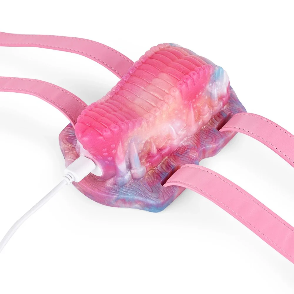 Pink New Sex Grinder Friction Sex Toys Strap on Vibrating Adult Toy Shop