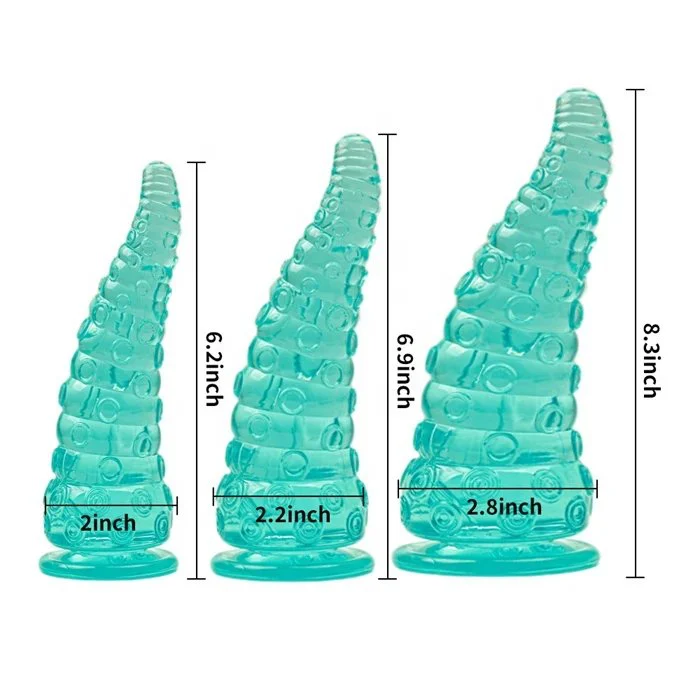 Direct Soft Octopus & Dragon Dildos-Sizes 3 PVC Adult Sex Toys for Anal Enjoyment