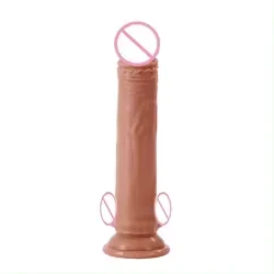 Huge G Spot Silicone Dildo for Women Move-Up and Down Vibrators Sex Toys