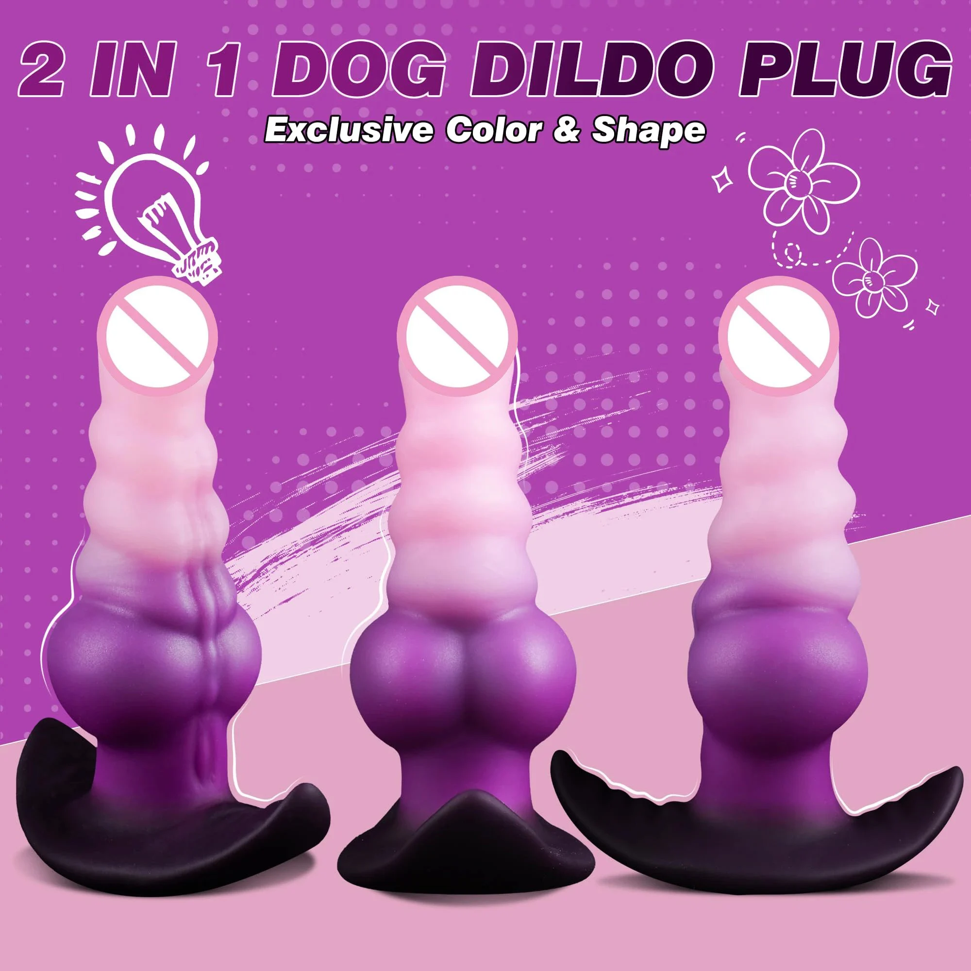 Strong Suction Cup Prostate Massager Adult Sex Toys Anal Plug Butt Plug Dildo Female Masturbation Tool for Couples Made Silicone