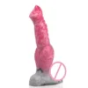 Design Silicone Sex Toy Lifelike Wolf Dildo Vagina Stimulation Penis for Women Masturbators