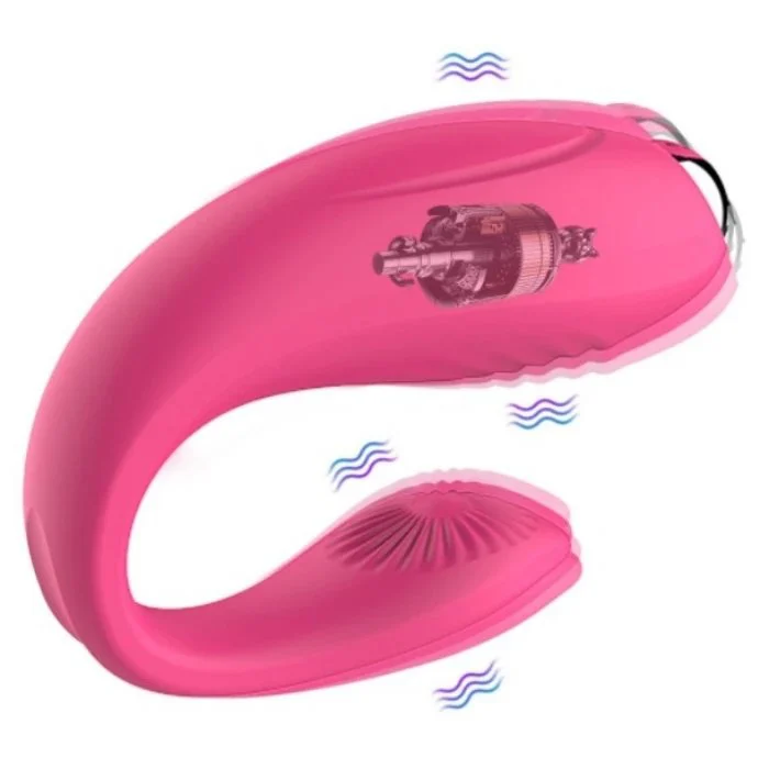 USB Rechargeable 10 Frequency Silicone Clit G-Spot Vibrator Wearable Vaginal Sex Toys for Women