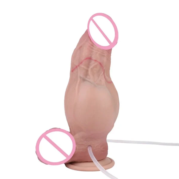 Huge Simulated Penis Soft Silicone Artificial Dildo Ejaculation Dildo Simulation Sex Masturbator Lesbian Sex Toy