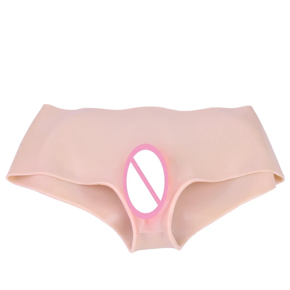 14 cm Vagina Tunnel Sissy Pants for Gay Male BDSM Game for 18+ Adult