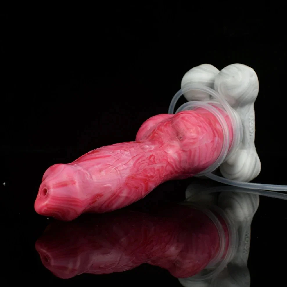 Super Hot Animal Dog Penis Knot Ejaculation Realistic Squirting Dildo for Women
