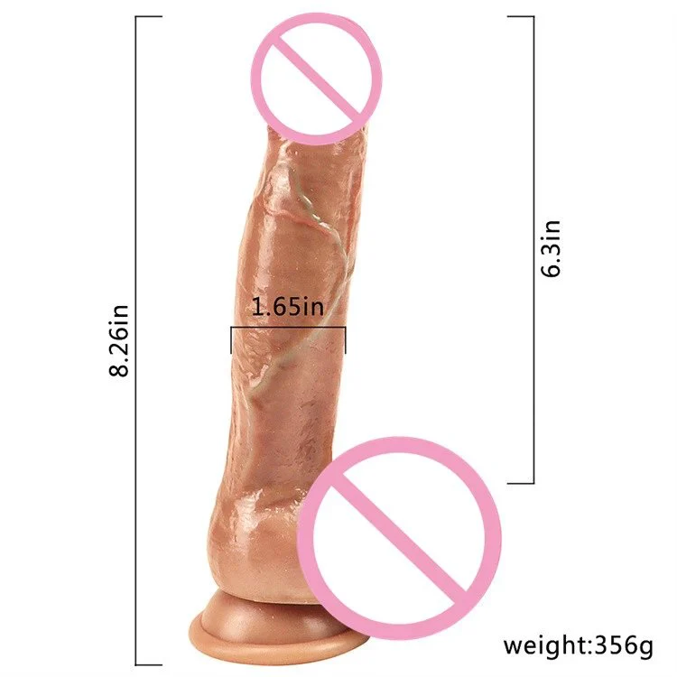 Female Masturbation Liquid Silicone Super Big Dildos for Women Huge Realistic Skin With Suction Cup