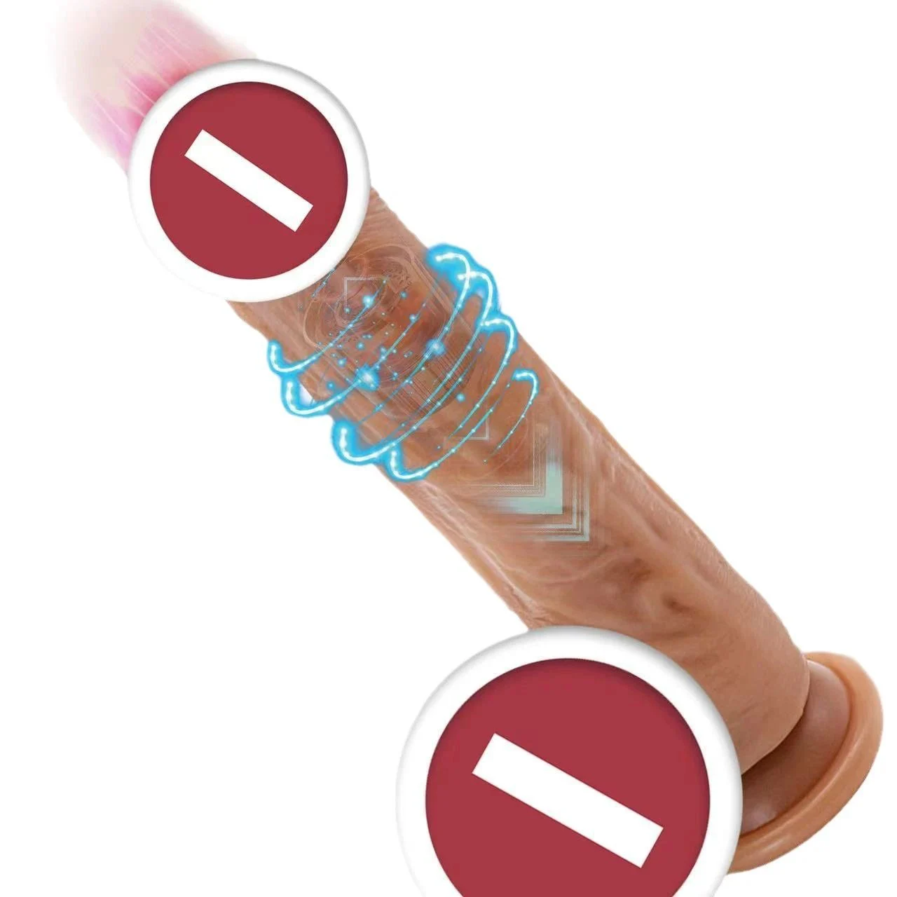 Realistic Dildo for Women Remote Control Telescopic Rotating Heating Vibrating Penis Adult Intimate Sex Product