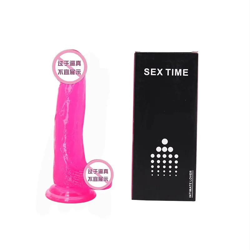 Huge Soft TPE Female Dildo Vibrator Eco-Friendly Waterproof Adult Sex Toy for Men TPE and Silicone Material Gelance