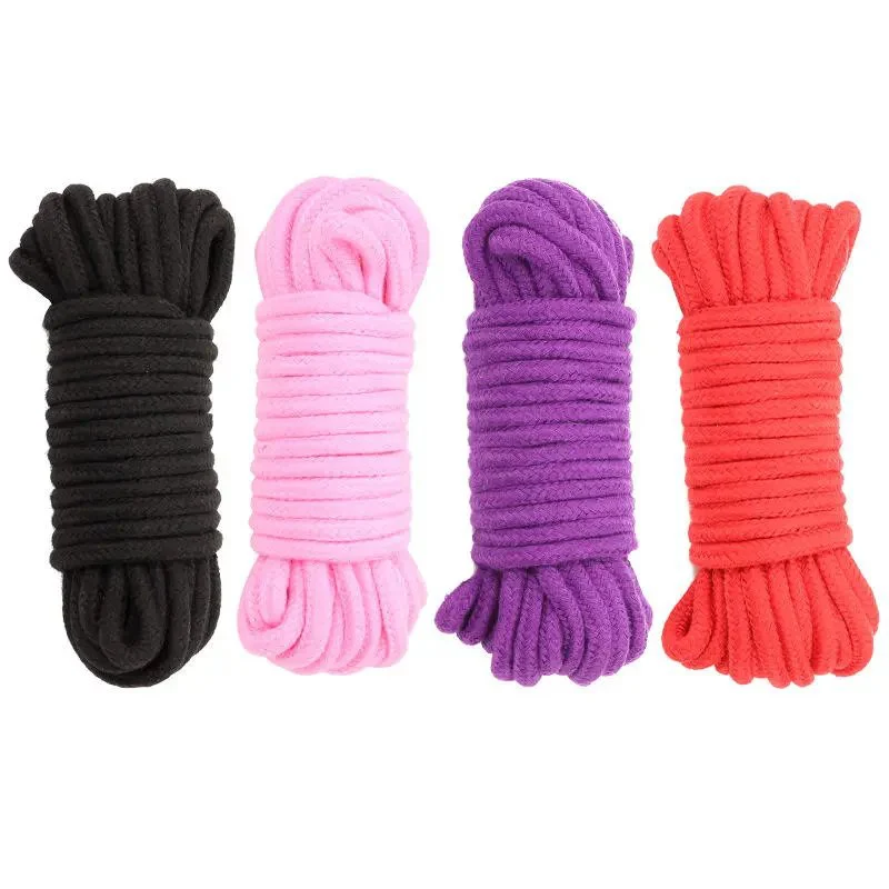Slave Rope Bondage Ties Soft 20m Cotton Sex Bondage Rope