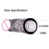 Best Men's Grainy Reusable Love Toy Classic Washable Condoms for Masturbators Conveniently Reusable