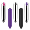 USB Rechargeable 10 Speed G Spot Clitoris Stimulation Bullet Vibrator Adult Sex Toy for Women