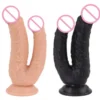 Female Masturbation Double Penetration Anal Dildo Lesbian Sex Toys Double Dildos for Women