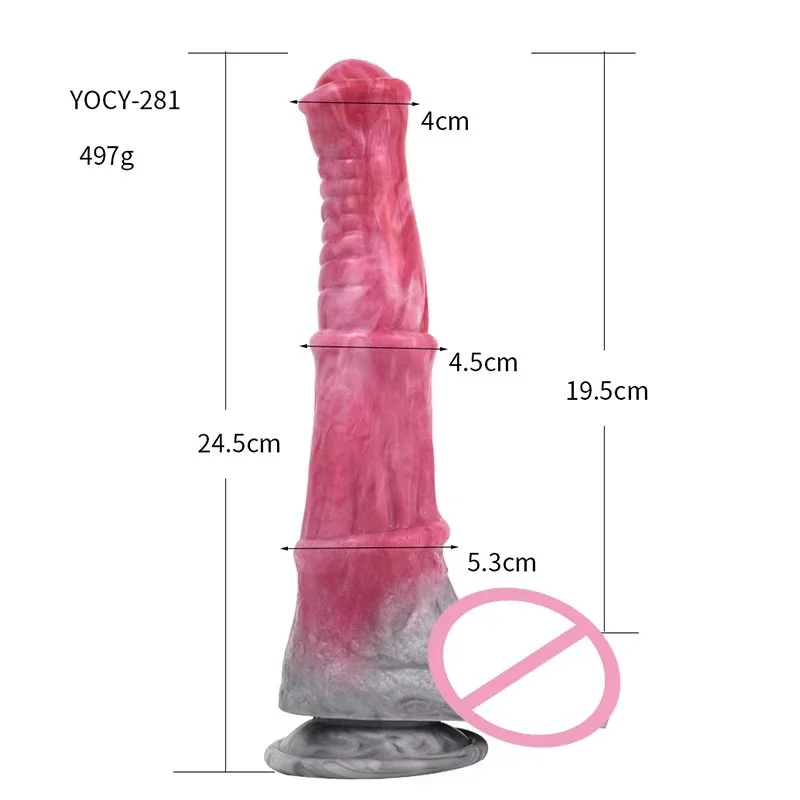 Fantasy Beast Horse Dongs Sexy Massage Wand Lifelike Animal Dildo Pleasure Toy for Women Masturbators