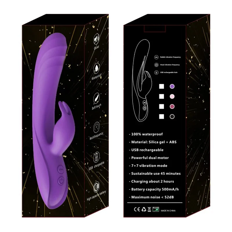 Vibrating Rod Double Head Electric Female G-point Stimulation Masturbator Adult Sex Toy